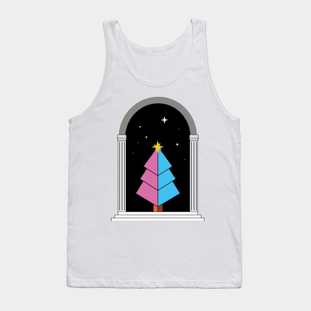 XMas tree magic portal to anther galaxy Tank Top by PauRicart